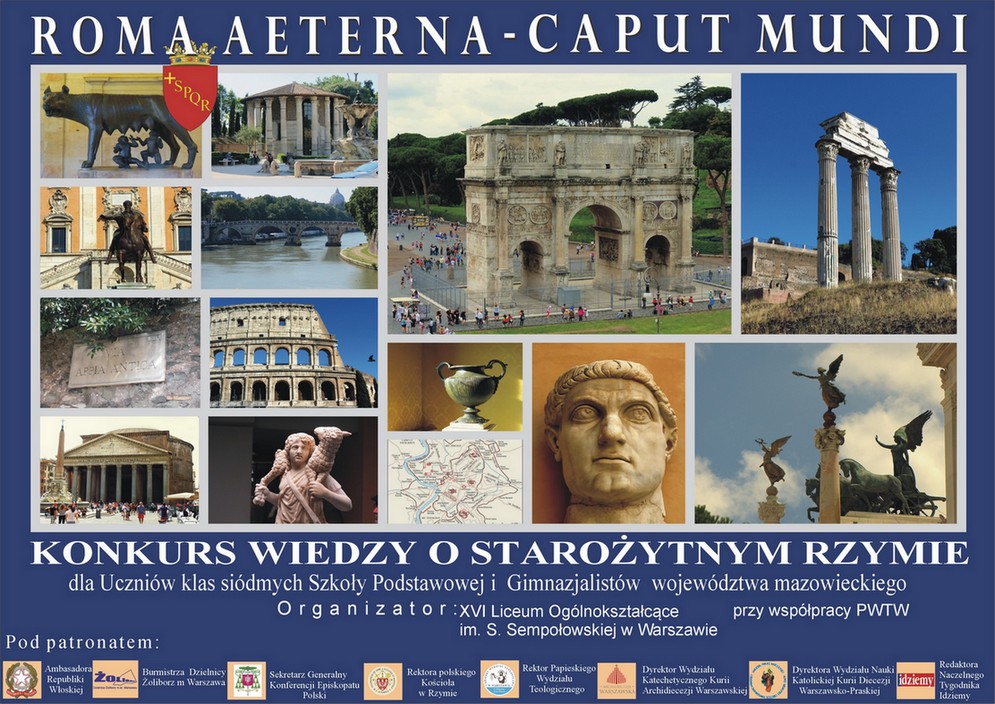 plakat rzym